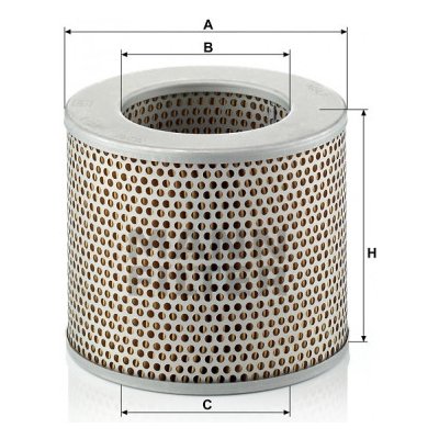 MANN FILTER Vzduchový filtr C 1574 – Hledejceny.cz