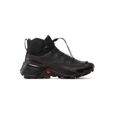 Salomon trekingová obuv Cross Hike Mid Gtx 2 W GORE-TEX L41731000 black/chocolate plum/black – Zboží Mobilmania