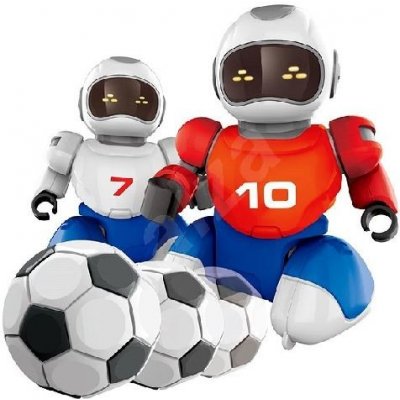 Mihaj Roboti s míčkem na dálkové ovládání fotbalista R/C 2 ks + 2 branky – Zboží Mobilmania
