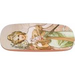 Plumeria pouzdro na brýle pevné Spring Alfons Mucha – Zboží Mobilmania