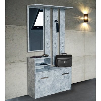 Falco Předsíňová stěna Jantar beton – Zbozi.Blesk.cz