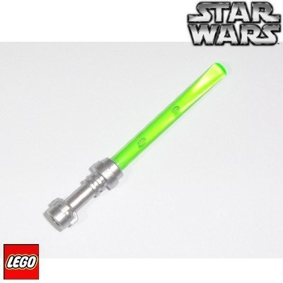 LEGO® 64567 LIGHTSABER I stříbrná rukojeť (star wars) Světle-Zelená-Průhledná – Sleviste.cz