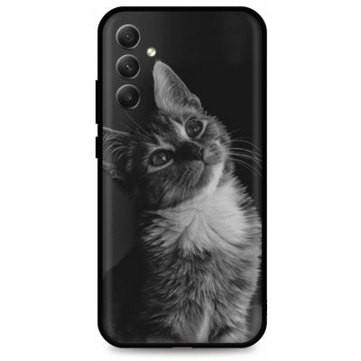 Pouzdro TopQ Samsung A34 Cute Cat – Zboží Mobilmania