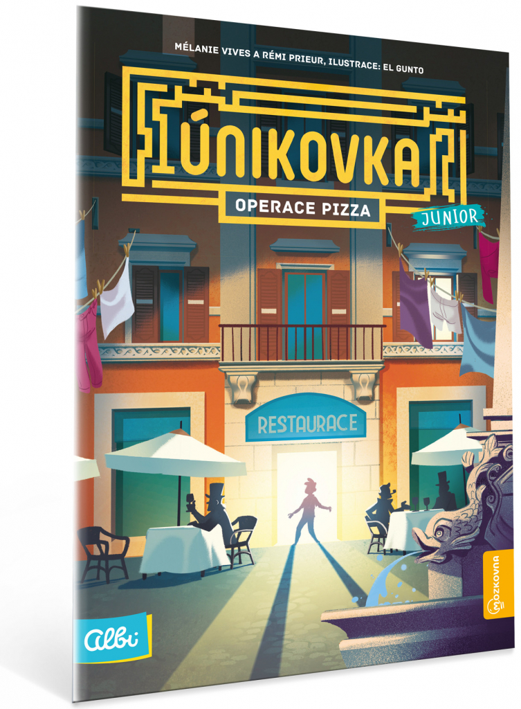 Albi Únikovka Junior Kniha Operace Pizza 2. vydání