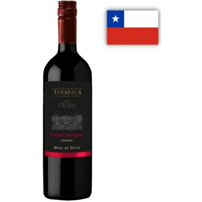 Tarapacá Santa Cecilia Cabernet Sauvignon 0,75 l (holá láhev) – Hledejceny.cz