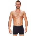 Brubeck bezešvé merino boxerky delší nohavička BX10430 modré tmavá – Zboží Mobilmania