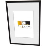 Hlinikový rámeček A4 21x29,7 černý matný – Zboží Živě