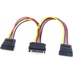 PremiumCord Kabel SATA napájecí (Y) k HDD (2xF/1xM, 16cm, rozdvojka) – Zboží Mobilmania