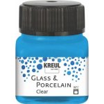 Kreul Barva na sklo a porcelán clear 20 ml VODNÍ MODRÁ