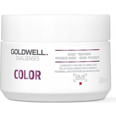 Goldwell Dualsenses Color 60sec Treatment - maska pro normální až jemné barvené vlasy 200 ml – Hledejceny.cz
