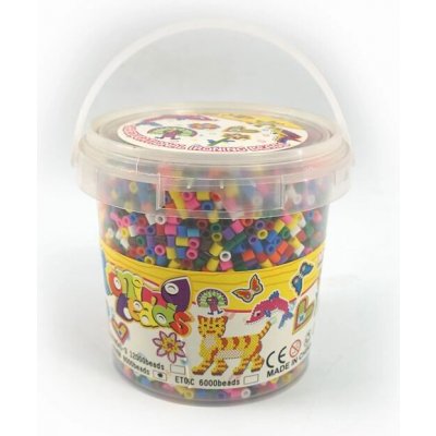 MalPlay Zažehlovací korálky sada 8000 ks box – Zboží Dáma