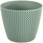 Prosperplast Květináč Splofy zelený 30 cm – Zboží Dáma