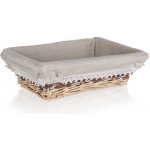 HOME DECOR košík DUO obdél. 26x18cm proutěný – Hledejceny.cz
