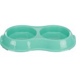 Trixie plastová dvojmiska 2 x 0,2 l 11 cm – Sleviste.cz