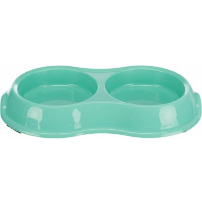 Trixie plastová dvojmiska 2 x 0,2 l 11 cm – Sleviste.cz