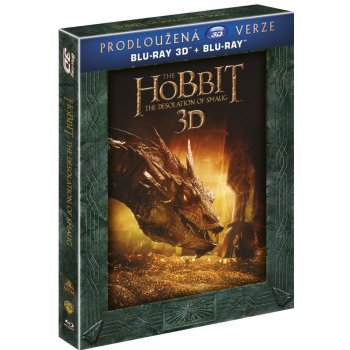 Hobit: Šmakova dračí poušť - prodloužená verze 2D+3D BD