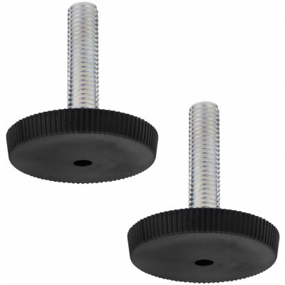 Walteco Stavěcí šroub M10 průměr základny 45 mm 56 mm černý 2 ks 50374 – Zboží Mobilmania