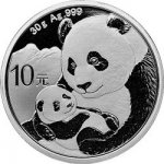 China Mint Shanghai Mint stříbrná mince Panda 2019 30 g – Hledejceny.cz