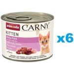 Carny Kitten hovězí a kuře 6 x 200 g – Hledejceny.cz