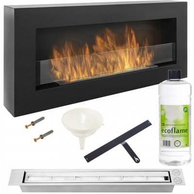 Nice-house Závěsný biokrb 90 x 40 x 12 cm šedý – Zboží Dáma