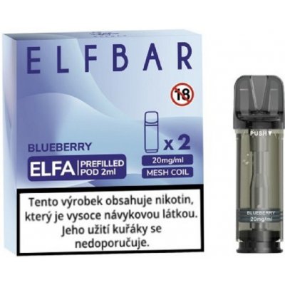 Elf Bar ELFA cartridge 2Pack Blueberry 20 mg