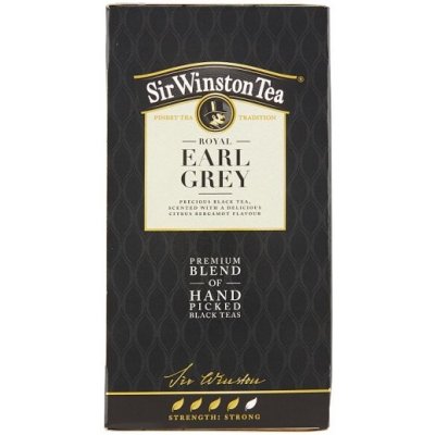 Sir Winston Tea Royal Earl Grey černý čaj aromatizovaný 20 x 1,75 g