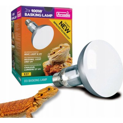 Arcadia D3 Basking Lamp 100 W – HobbyKompas.cz