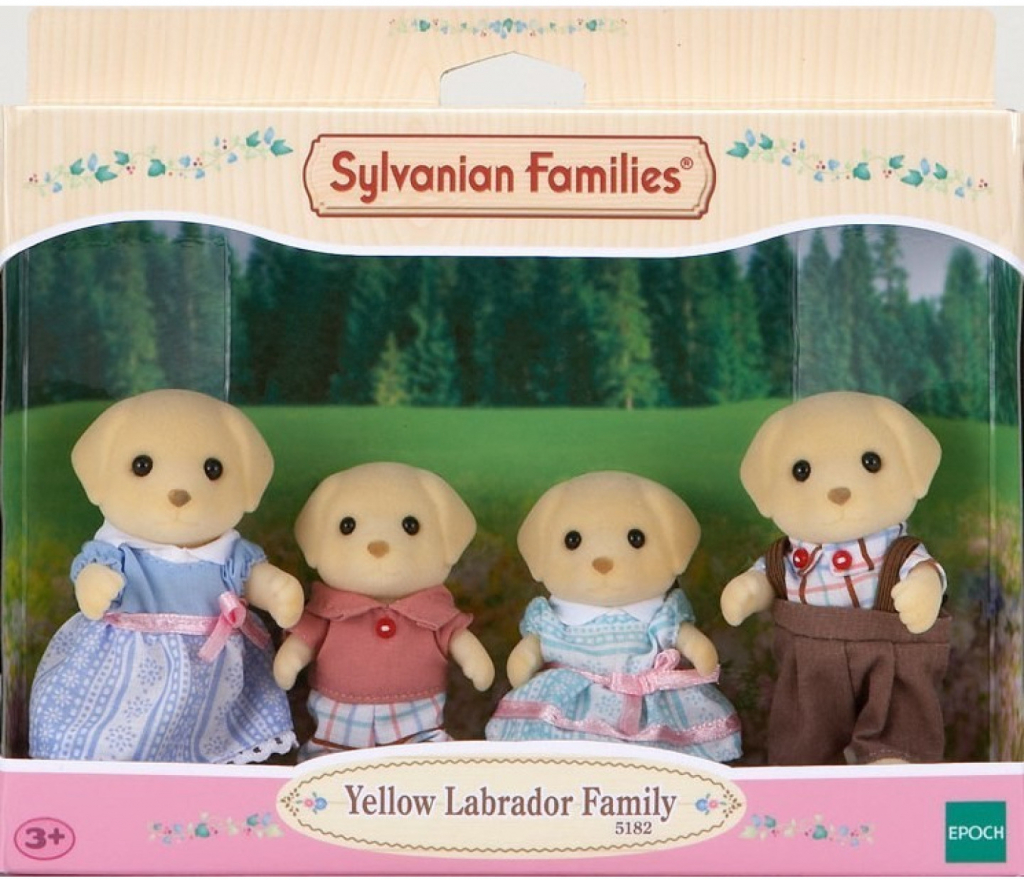 Sylvanian Families Rodina Labradorů