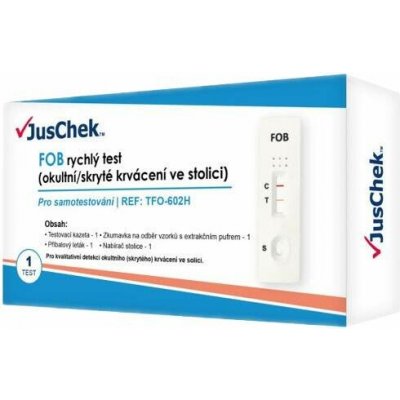 Hanghzou AllTest Biotech Juschek FOB rychlý test okultní krvácení 1 ks – Zbozi.Blesk.cz