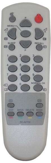 Dálkový ovladač Emerx Aiwa RC-AVT02, RC-6VT05, RC-7VT06, RC-A196