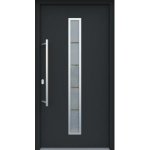 ARON vchodové dveře 3161-1 antracit 100 x 210 cm L – Hledejceny.cz