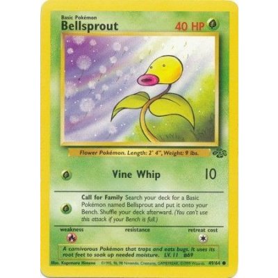 Pokémon kusová karta JU 49/64 Bellsprout - Jungle Stav: Near Mint