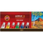 Koh-i-noor akrylová barva souprava 10x16 ml – Sleviste.cz