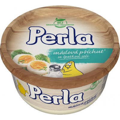 Perla Máslová příchuť se špetkou soli Margarín 500 g – Zboží Dáma