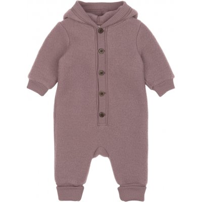 Mikk Line Merinooveral s kapucí a knoflíky-růžovýTwilightMauve Růžová – Zboží Dáma