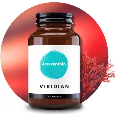 Viridian Astaxanthin 30 kapslí – Hledejceny.cz