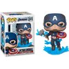 Sběratelská figurka Funko Pop! Marvel Endgame Captain America with Broken Shield and Mjolnir 9 cm