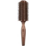 Sibel Decopro kulatý dřevěný kartáč na vlasy s kančími a nylonovými štětinami 8470082 30 mm – Sleviste.cz