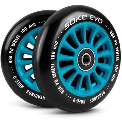 Soke 100 mm modrá 2 ks – Zboží Dáma