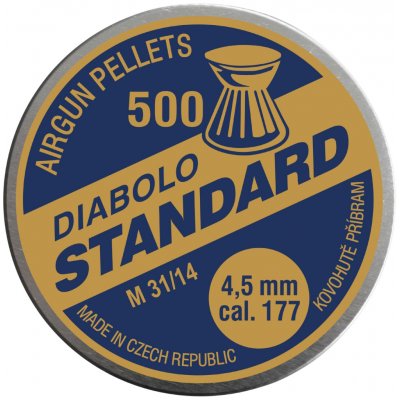 Diabolky Standard Flat 4,5 mm 500 ks – Zboží Mobilmania