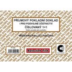 Baloušek Tisk PT032 Příjmový pokladní doklad PÚ číslovaný 1+1 – Zboží Dáma