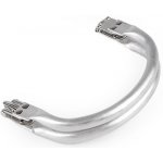 Prima-obchod Rám hliníkový / ucho na výrobu tašky, barva 1 nikl – Zboží Dáma