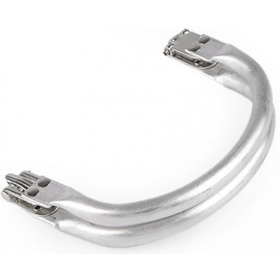 Prima-obchod Rám hliníkový / ucho na výrobu tašky, barva 1 nikl – Zboží Dáma