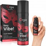 Orgie Sexy Vibe! tekutý vibrátor High Voltage 15 ml – Zboží Dáma