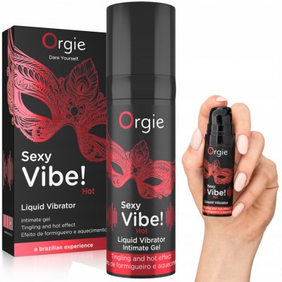 Orgie Sexy Vibe! tekutý vibrátor High Voltage 15 ml – Zboží Dáma