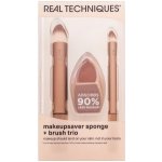 Real Techniques Makeupsaver Sponge Brush Trio sada štětců – Zboží Dáma