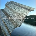 Gutta Makro Trapézový polykarbonát 1,1 mm CST 1,045 m x 3,5 m 3,66 m² bronz 1 ks – Hledejceny.cz