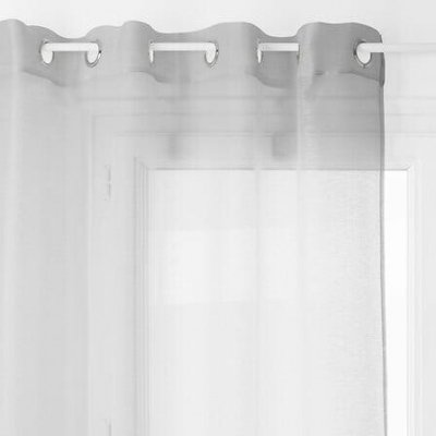 Atmosphera Závěs Moly šedý na kroužcích 135x240 do obývacího pokoje a ložnice – Hledejceny.cz