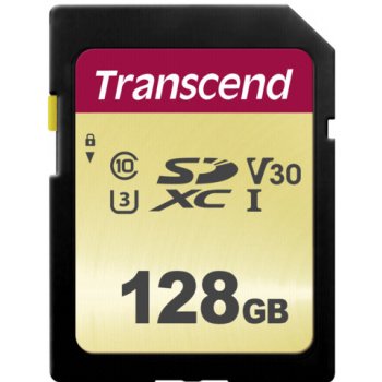 Transcend SDXC 128 GB UHS-I U3 TS128GSDC500S