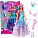 Barbie Dotek kouzla panenka Malibu HLC32 – Hledejceny.cz